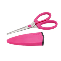 Wiltshire Staysharp Pink Kitchen Scissors Cuts Hard & Soft Foods - 41479