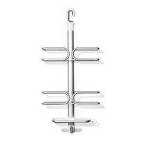 OXO Good Grips 3 Tier Aluminium Shower Caddy for Shower Doors 48727