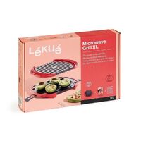 Lekue Microwave Oven Grill XL - Meat Toastie Griddle