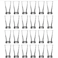 Crown Pilsner 200ml Beer Glasses - Set of 24