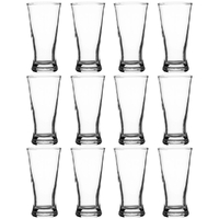 Crown Pilsner 200ml Beer Glasses - Set of 12