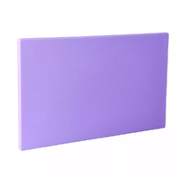 Trenton Reversible Cutting Chopping Board 600 X 450 X 13mm - Purple HACCP