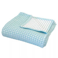 Bambury Dora Throw 130 x 180cm - Aqua