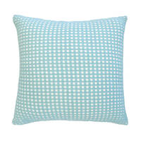 Bambury Dora 50 x 50cm Square Cushion Aqua