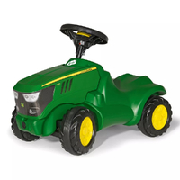 John Deere Rolly Mini Tractor Foot To Floor Kids Ride On Ages 1.5 - 4y