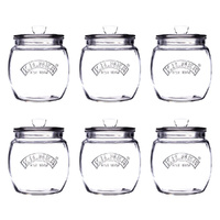 Kilner Universal Storage Jar - 850ml Set of 6