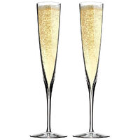 Waterford Elegance Champagne Trumpet Flute 170ml - Set of 2 Glasses