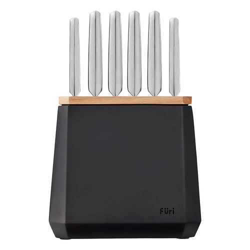 Furi Pro Stone 7pc Knife Block Set Midnight 7 Piece - 41510