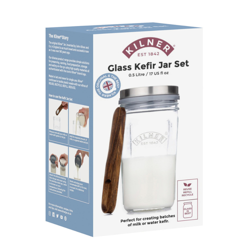 Kilner Kefir Glass Set - 500ml