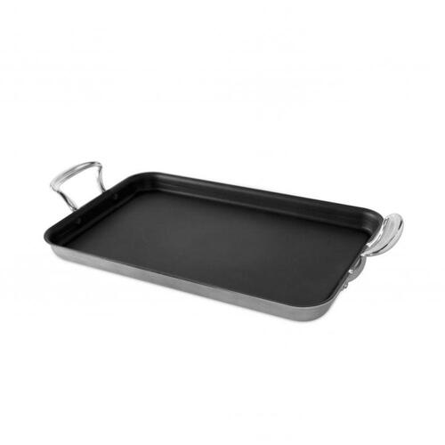 Nordic Ware Two Burner High-Sided Griddle 50 x 29.5 x 3.5cm - 80219