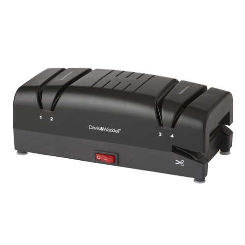 Davis & Waddell Electric Knife Sharpener - Black