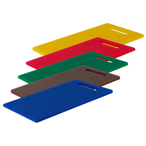 Chef Inox Colour Coded Polyethylene Cutting Boards  300x450x12mm - 5pc