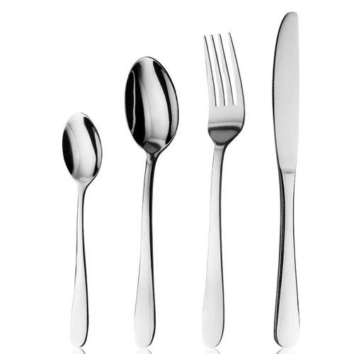 Trenton Sydney 48 Piece Cutlery Dining Set Stainless Steel 48pc - Knife Fork Spoon Cafe