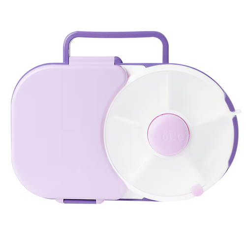 GoBe 2-in-1 Lunchbox With Original Snack Spinner - Purple 8603PU