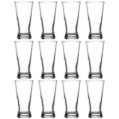 Crown Pilsner 200ml Beer Glasses - Set of 12