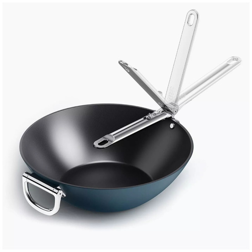 Joseph Joseph Space Folding Handle Non-stick 32cm Wok - Suits Induction