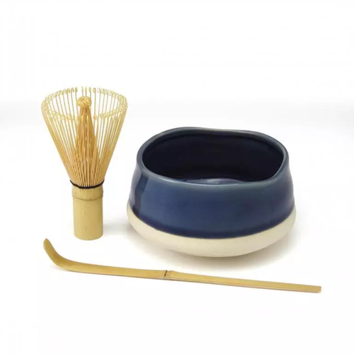 Avanti Matcha Ceremonial Set - Whisk Scoop Ceramic Bowel 