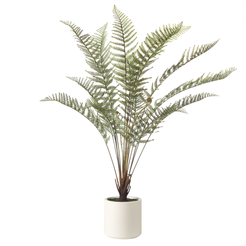 Rogue Fern Artificial Pot Plant - Green 133x79x79cm