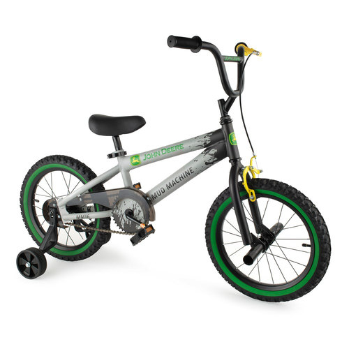 John Deere Mud Machine 16'' / 40cm BMX Bicycle w/ Training Wheels 4y+ 