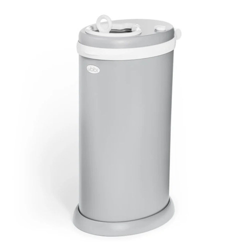 Ubbi Nappy Bin Diaper Pail Matte Grey