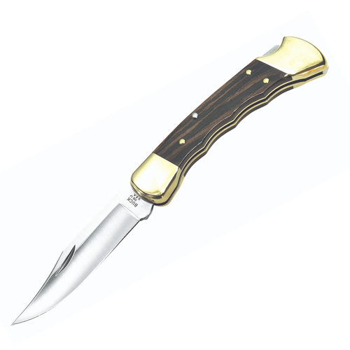 Buck Knives Folding Hunter with Grooved Handle , 110BRSFG