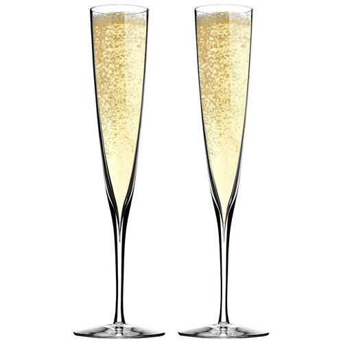 Waterford Elegance Champagne Trumpet Flute 170ml - Set of 2 Glasses