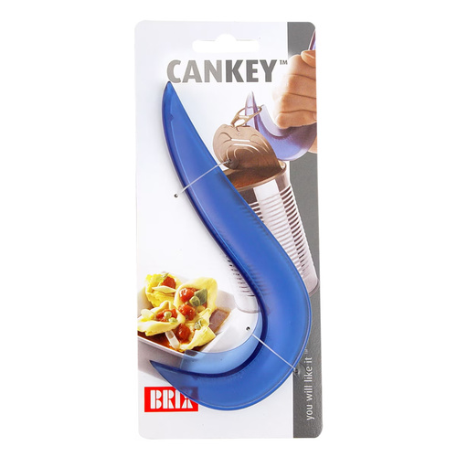 Brix Cankey Pull Ring Can Opener , Frost Blue