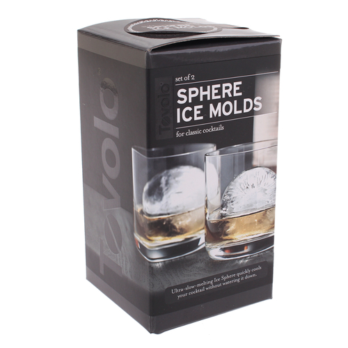 Tovolo Colossal Ice Sphere Mould , Set of 2